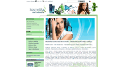 Desktop Screenshot of kosmetikamrtvemore.cz